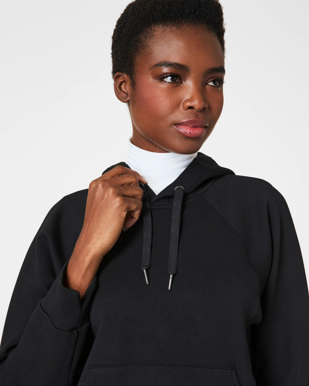 Spanx AirEssentials Hoodie - Very Black