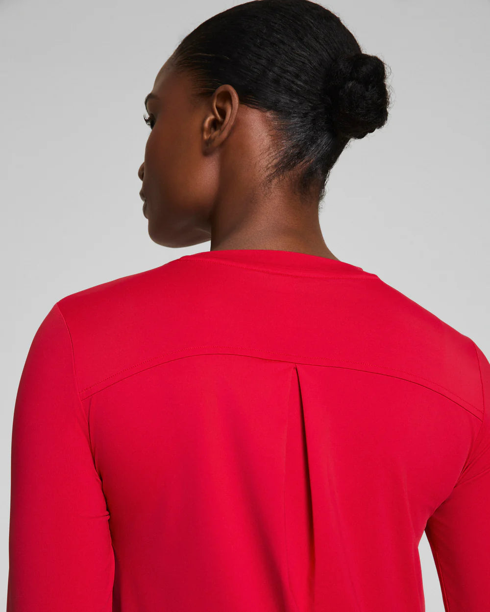 Spanx Activate Long Sleeve Top - Spanx Red
