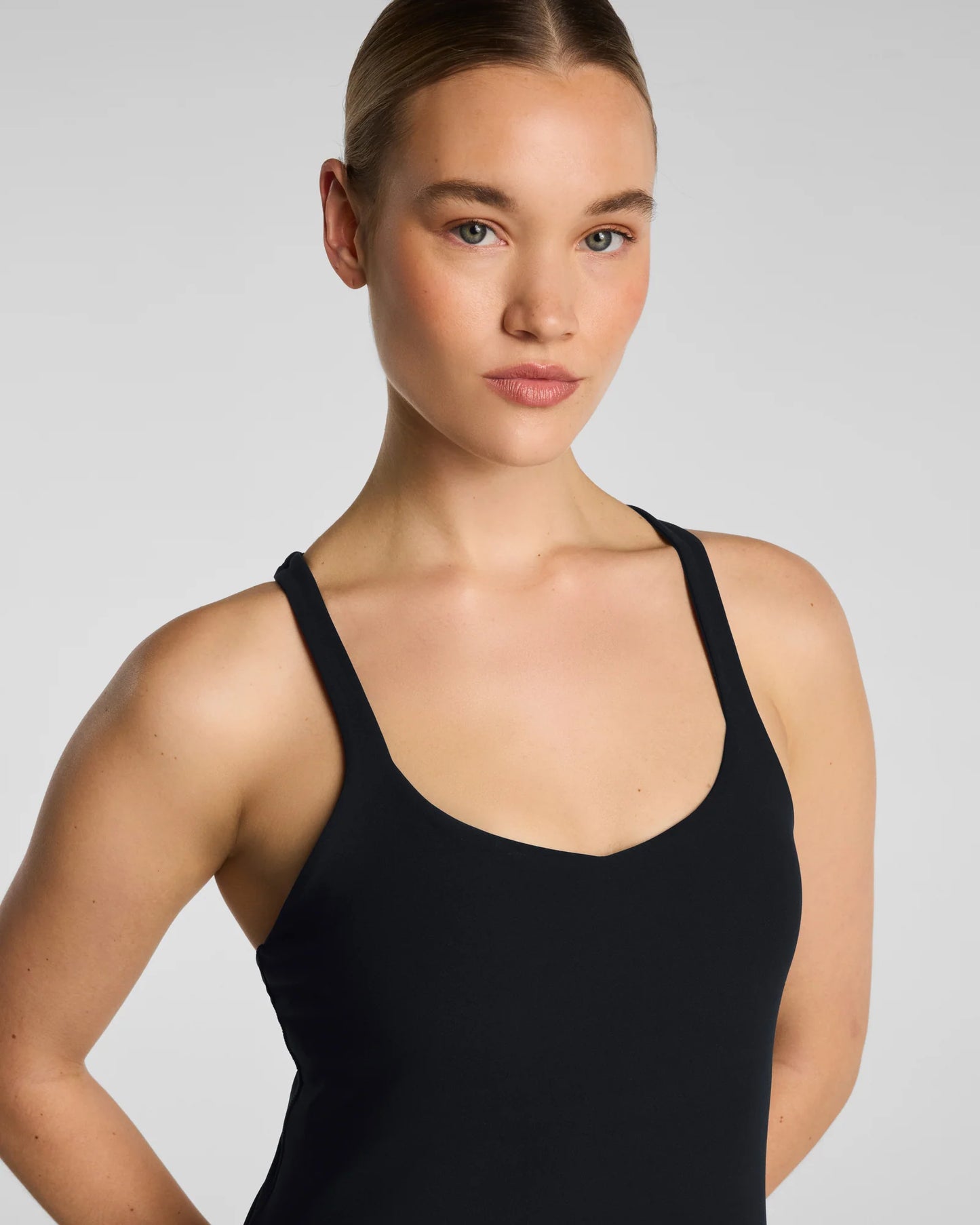 Spanx BoostUp Strappy Back Dress - Very Black