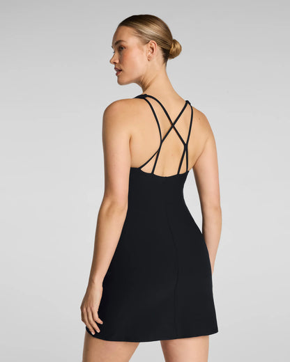 Spanx BoostUp Strappy Back Dress - Very Black