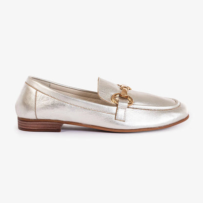 Sabina Loafer - Silver