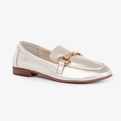 Sabina Loafer - Silver