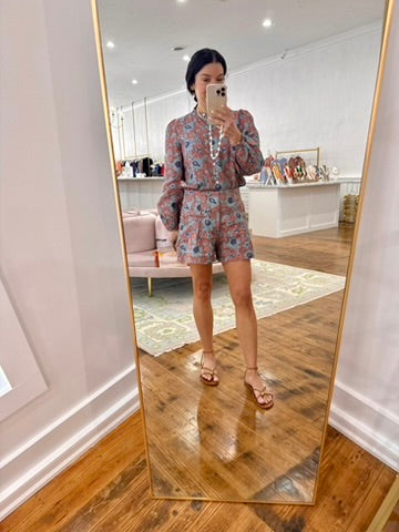 Meknes Linen Shirt - Matilde Print
