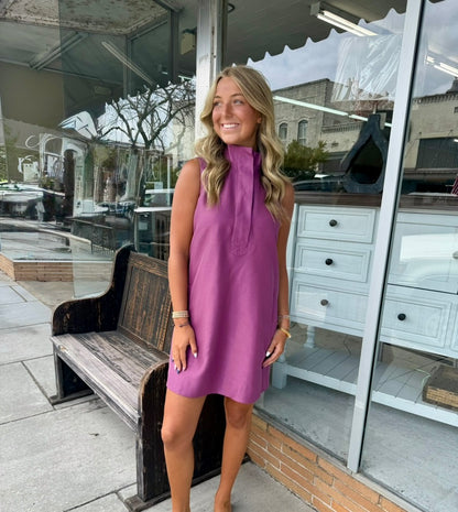 Rory Dress - Mulberry