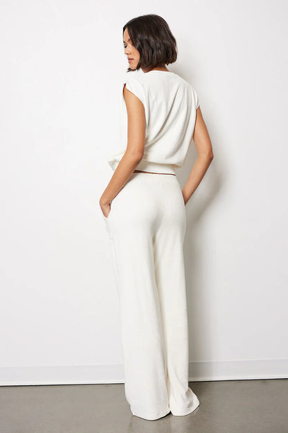 Wide Leg Pant - White