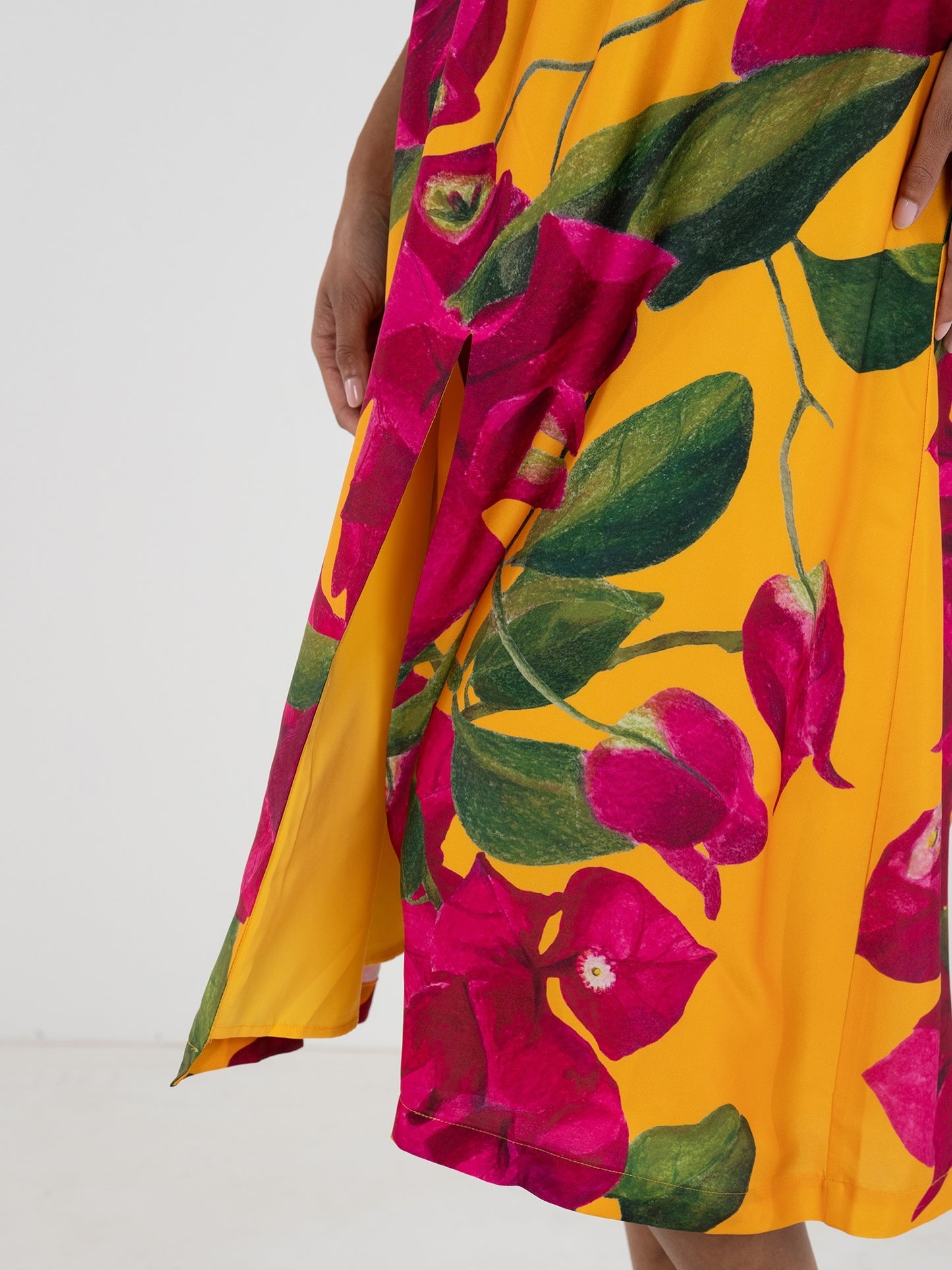 Roma Dress - Bougainvillea