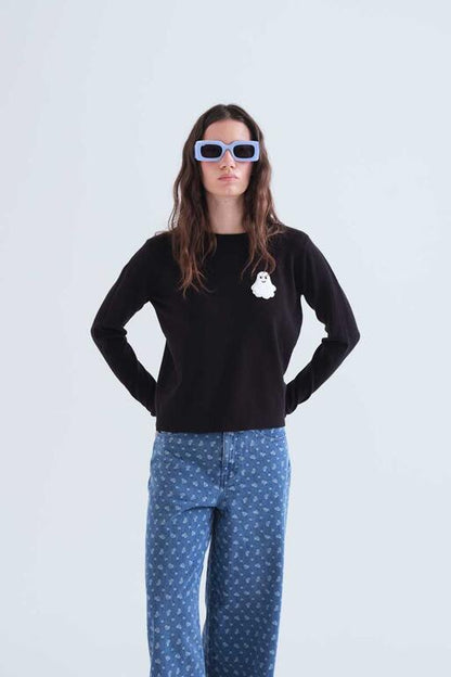 Ghost Sweater - Black