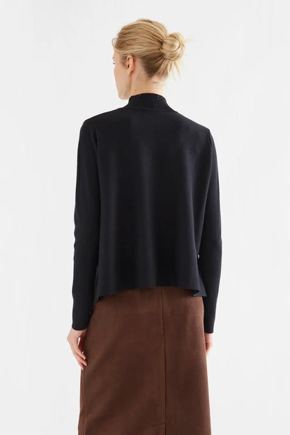 Basic Turtleneck Sweater - Black