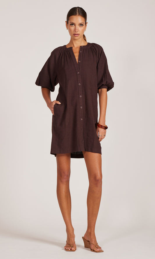 BTTN FRONT DAY DRESS