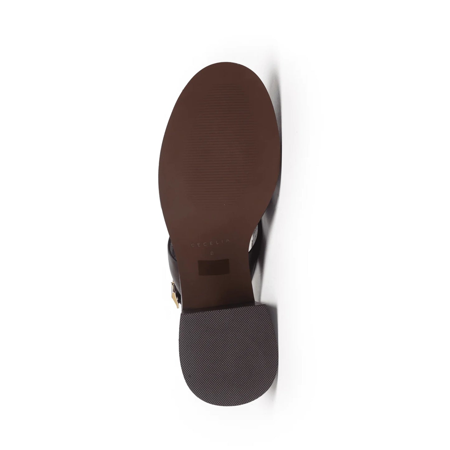Sling Block Heel Sandal - Brown