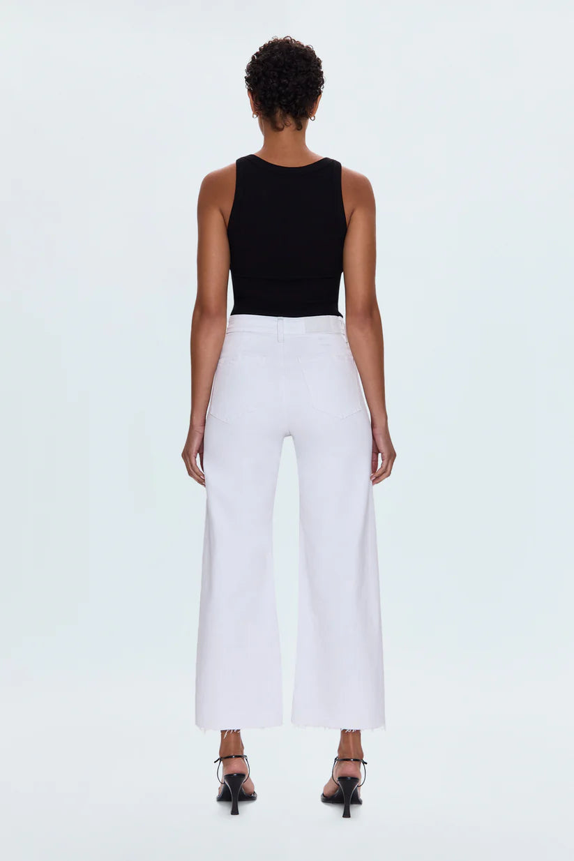Penny High Rise Wide Leg Jean - Blizzard