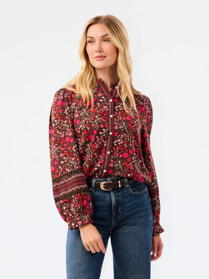 Cecelia Top - Granada Glen Cocoa
