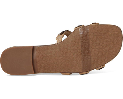 Sam Edelman Bay Glamour Slide Sandal - Molten Gold Sequin