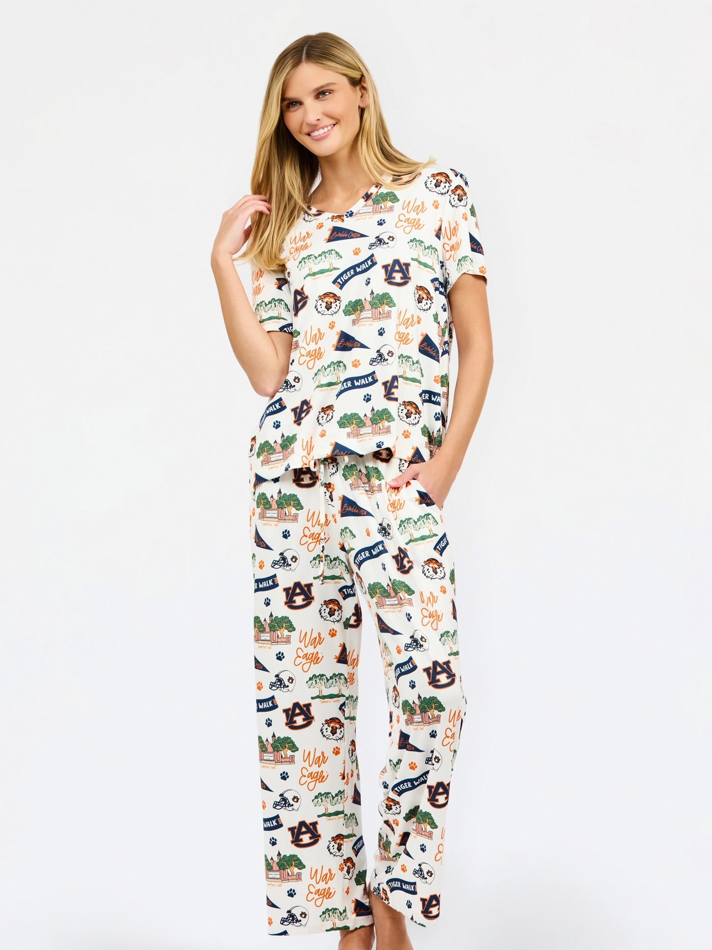 Alli Pajamas - Iconic Auburn