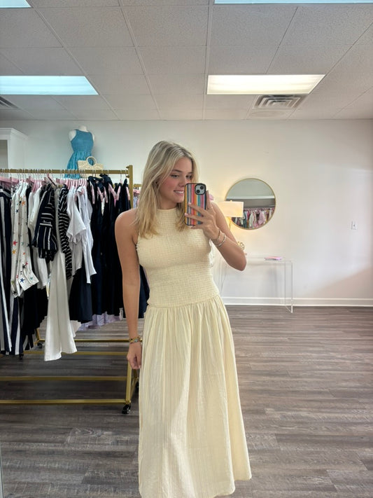 Kaya Dress - Yellow
