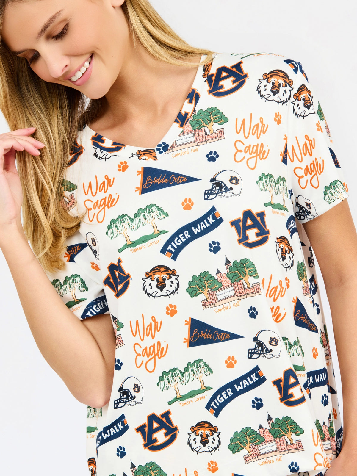 Alli Pajamas - Iconic Auburn