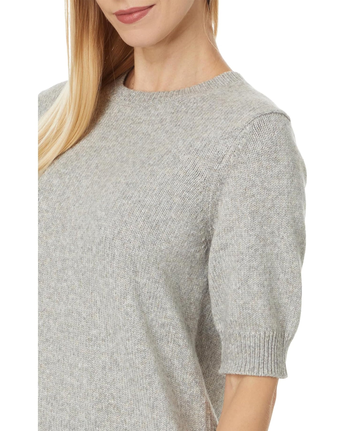 Better Half Short Sleeve Sweater - Grey