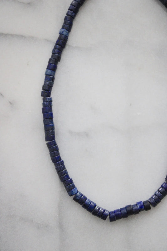 Lapis Beaded Necklace