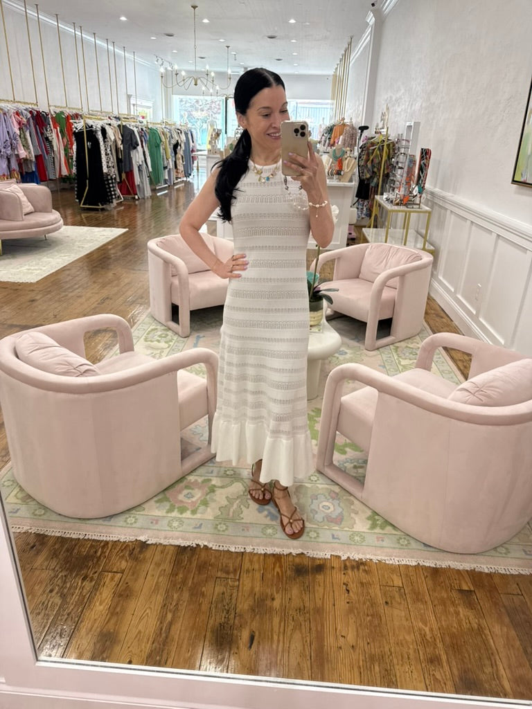 Jasper Dress - White