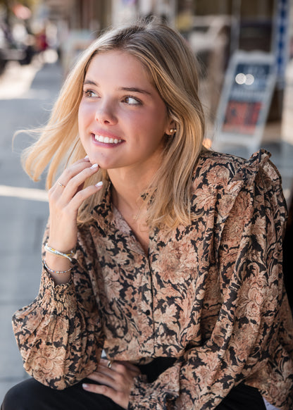 Manor Shirt - Black Olympe