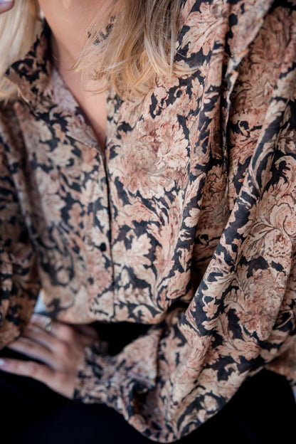 Manor Shirt - Black Olympe