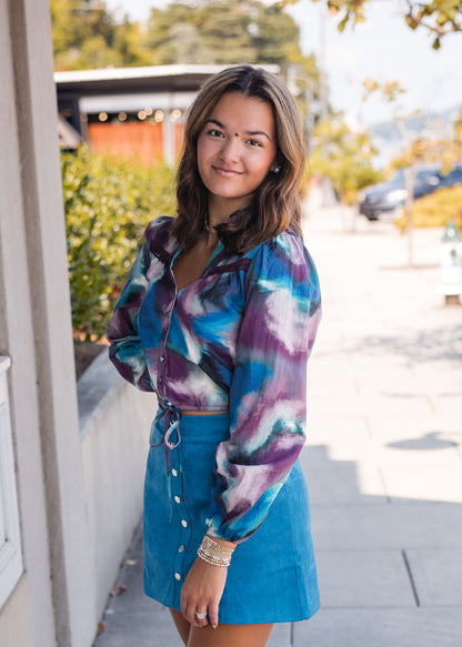 Carla Skirt - Teal
