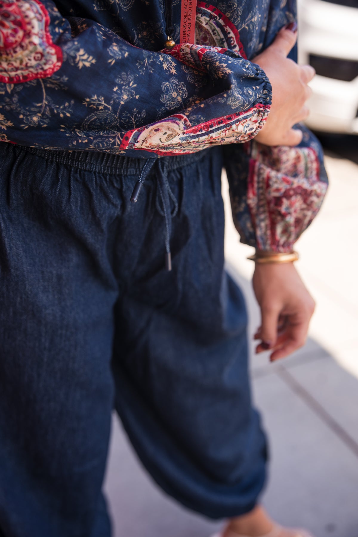 Eloise Top - Twilight Paisley