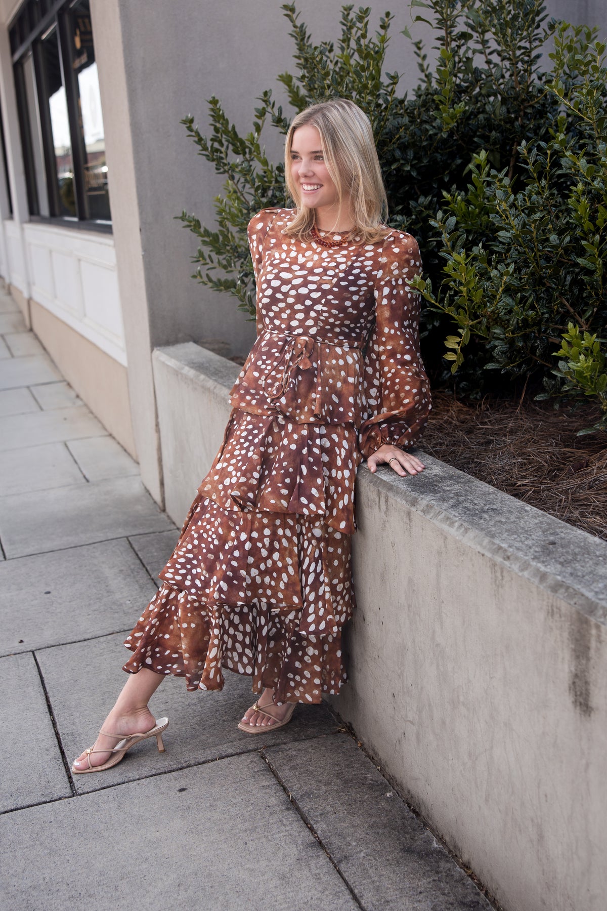 Chelsea Dress - Dappled Doe