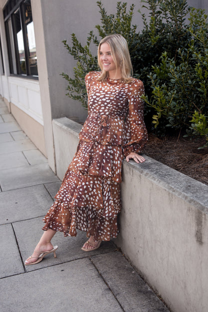 Chelsea Dress - Dappled Doe