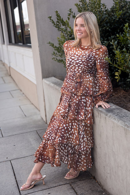 Chelsea Dress - Dappled Doe