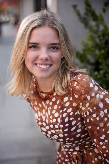 Chelsea Dress - Dappled Doe