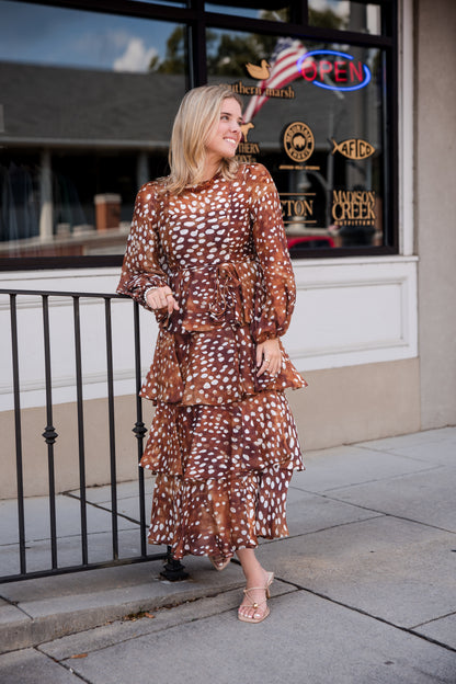 Chelsea Dress - Dappled Doe