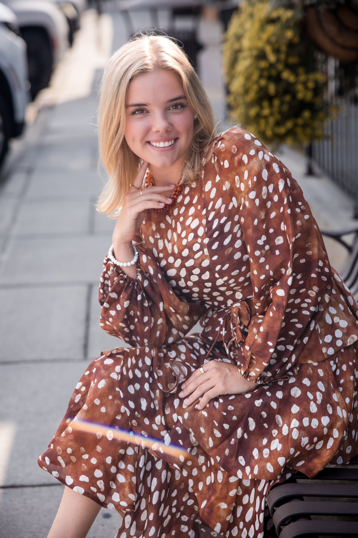 Chelsea Dress - Dappled Doe