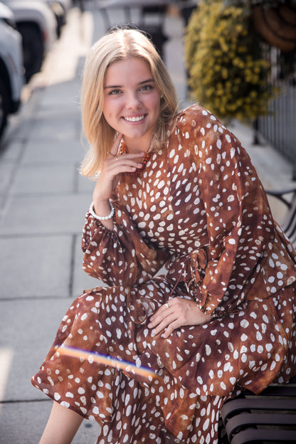 Chelsea Dress - Dappled Doe