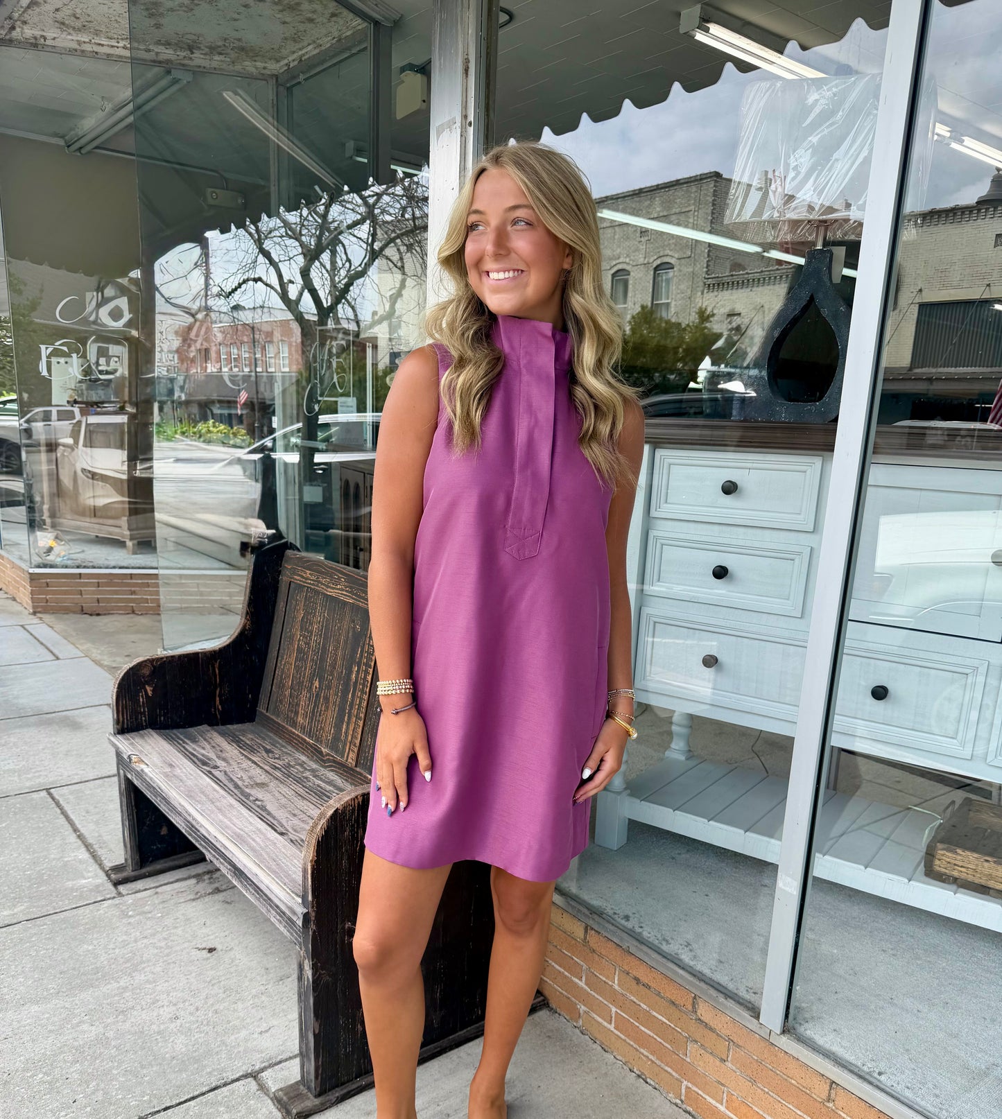 Rory Dress - Mulberry