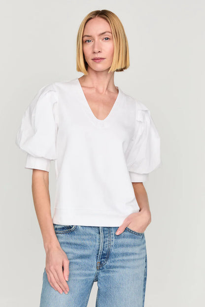 Viva Popover Top - Cool White
