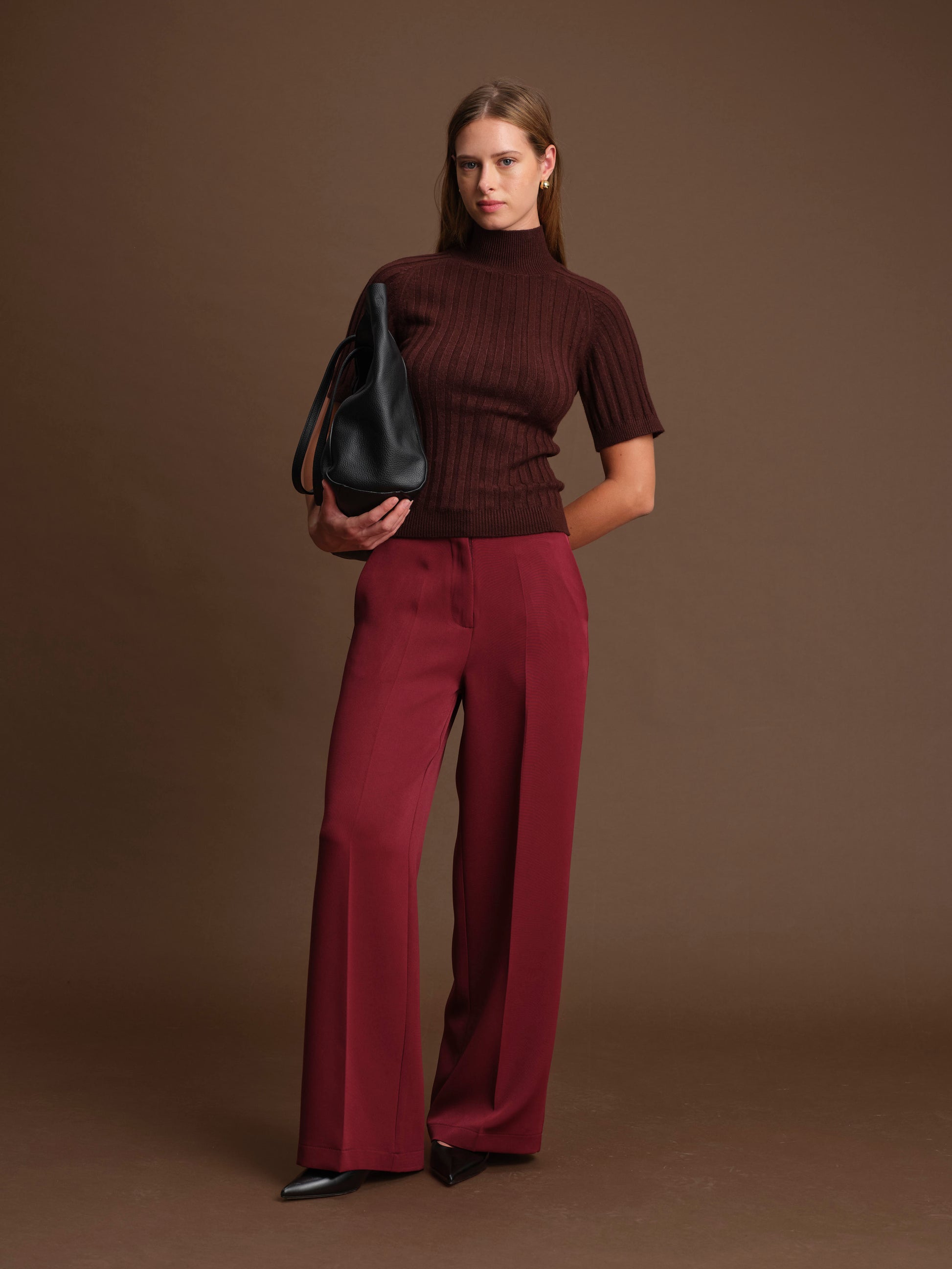 OLIVER TURTLENECK KNIT TOP