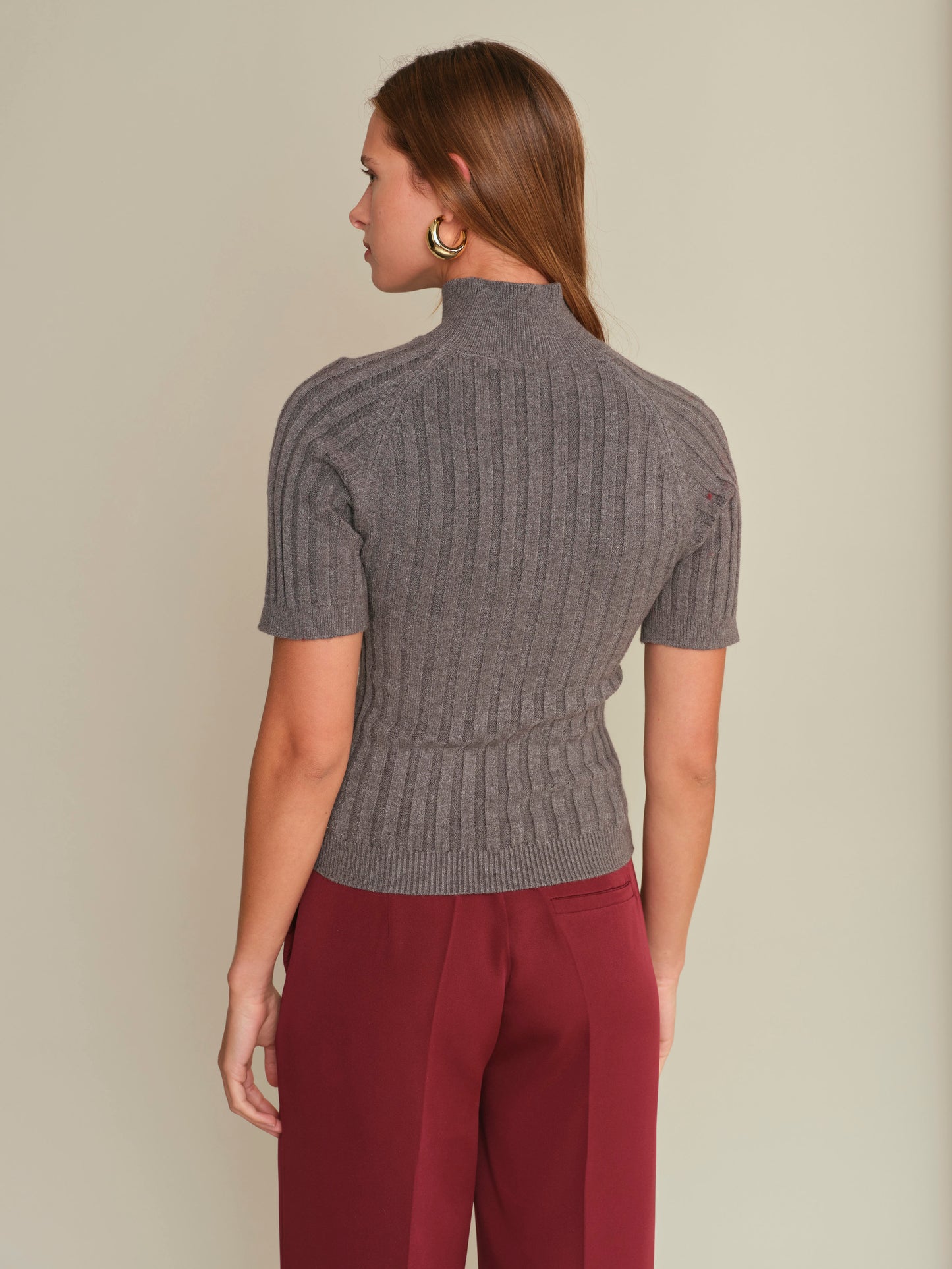 OLIVER TURTLENECK KNIT TOP