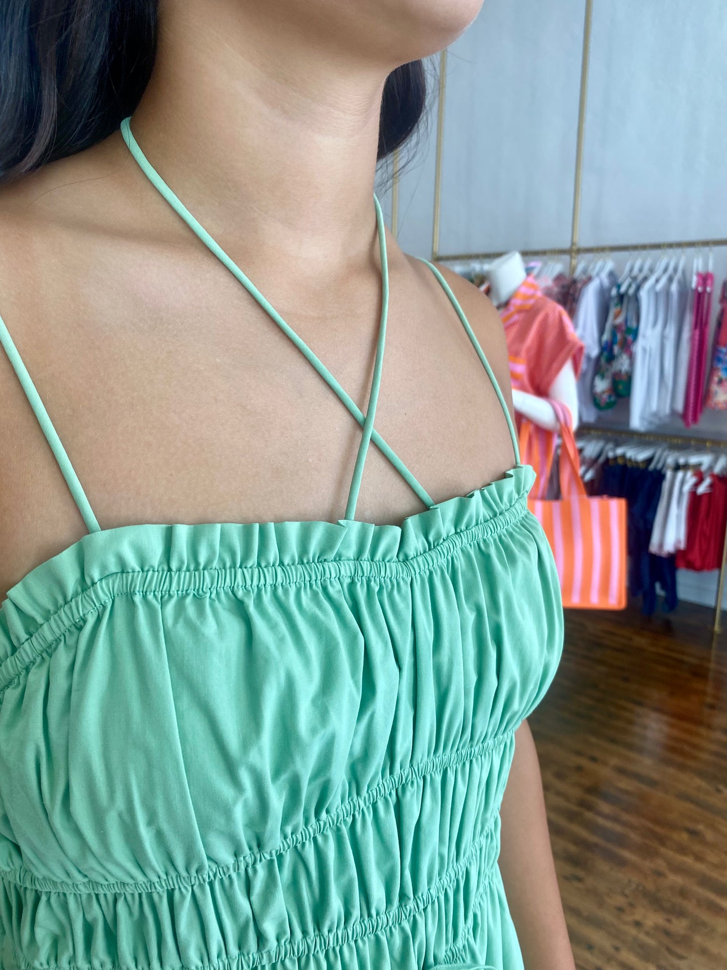 Pesaro Dress - Matcha
