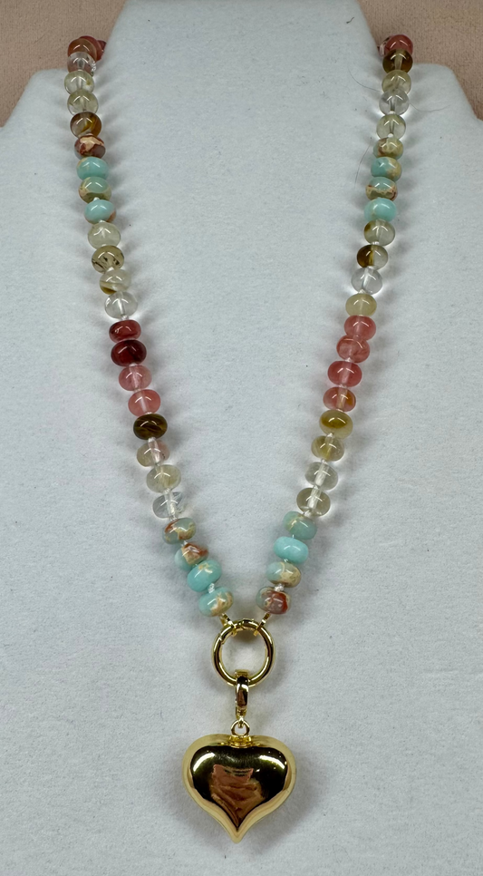 Multi Heart Necklace