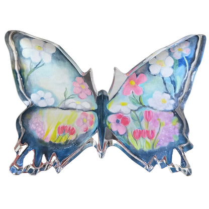 “Daisy Butterfly” Acrylic Shelfie: Large