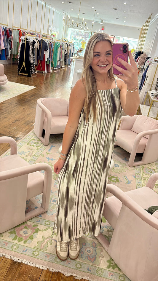 Taner Dress - Green