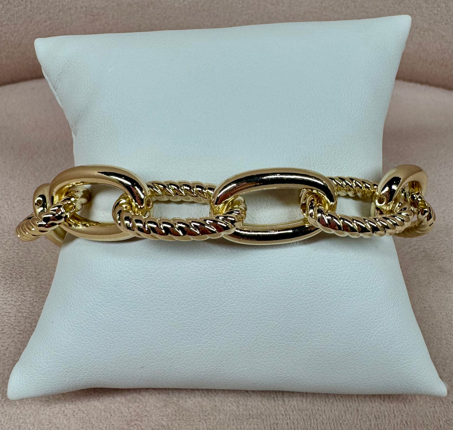 Gold Link Bracelet