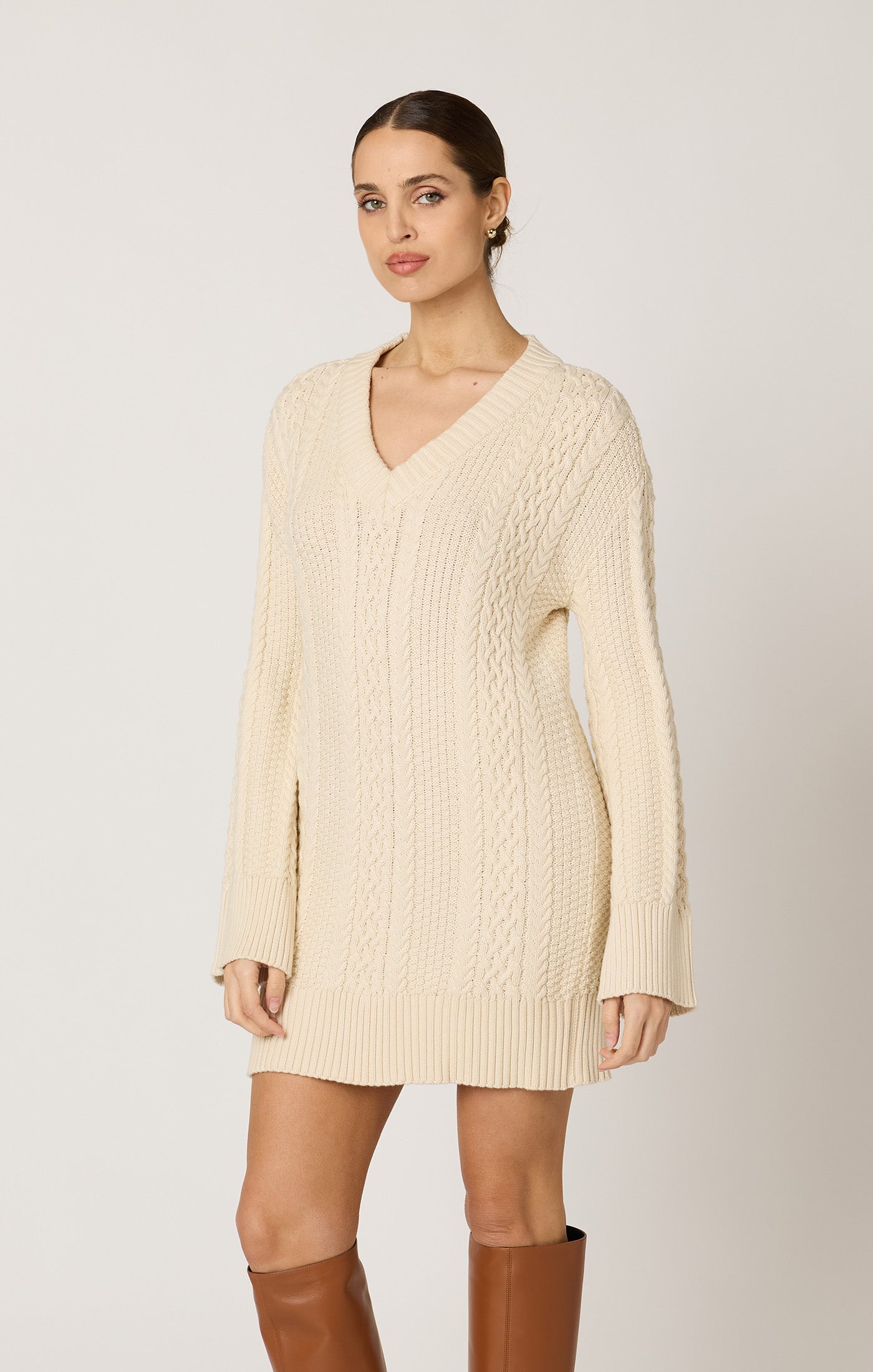 Amira Mini Dress - Ivory