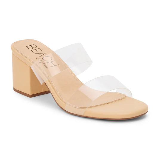 Aura Heeled Sandal - Nude