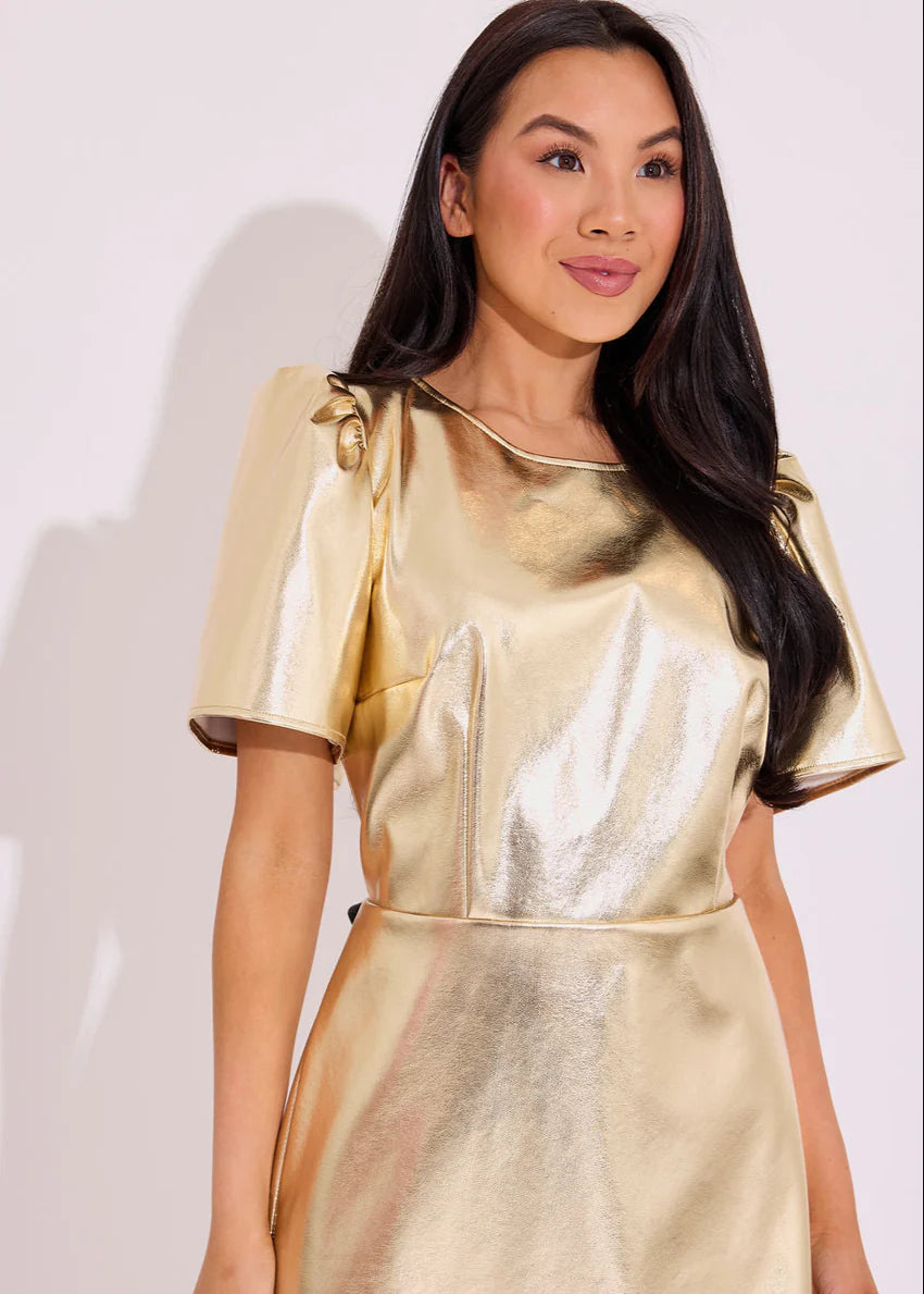 Hadley Dress - Gold