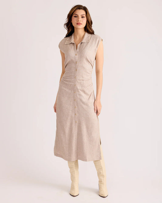 Layna Dress - Chalk