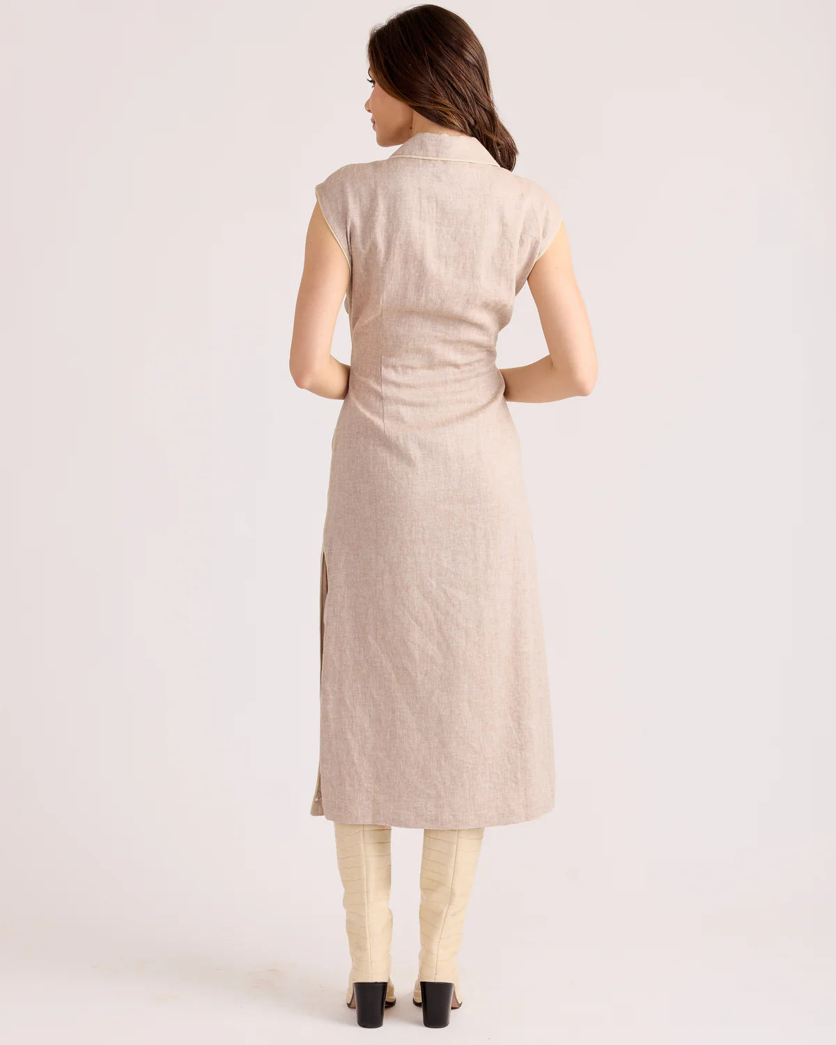 Layna Dress - Chalk