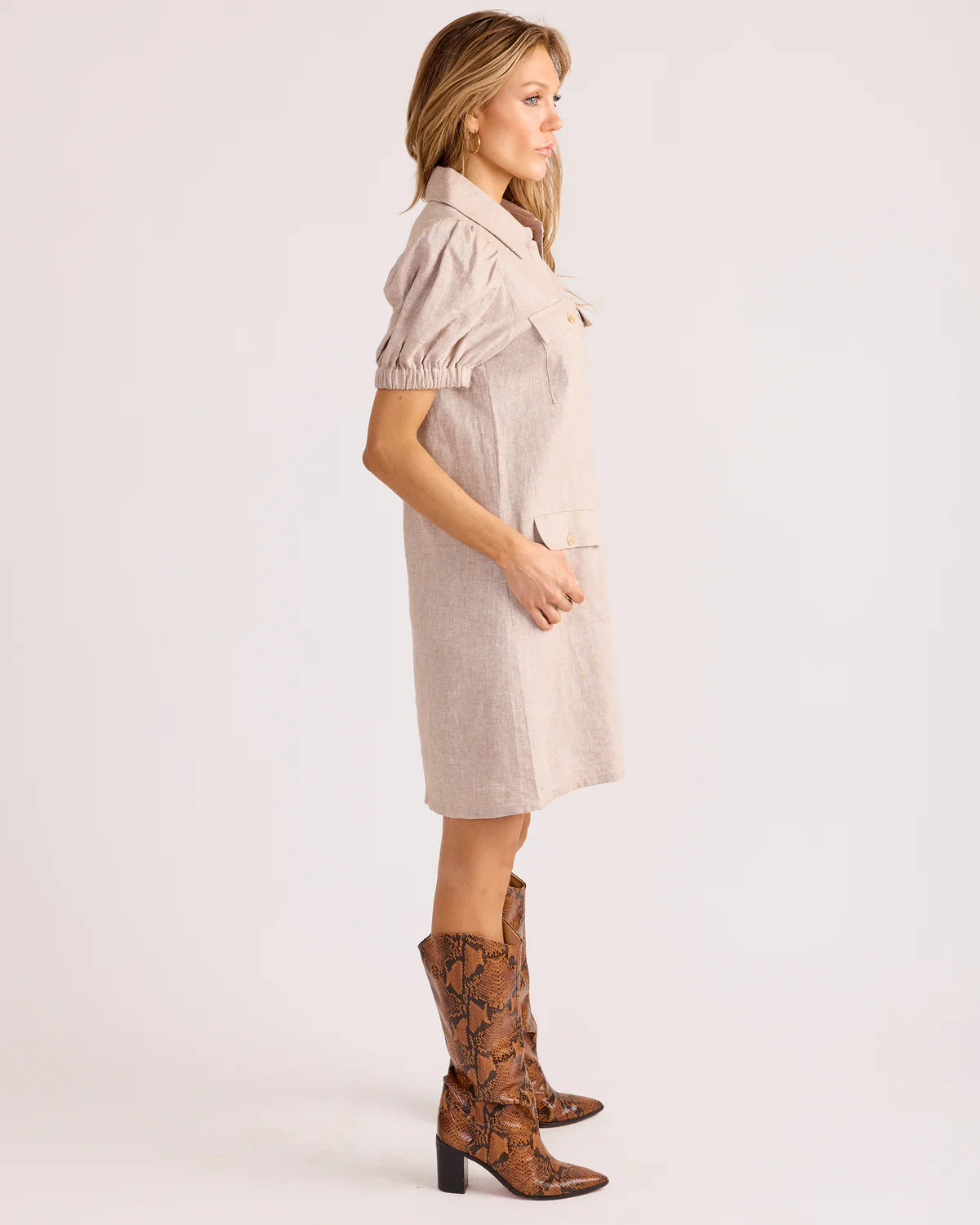 Celine Dress - Chalk