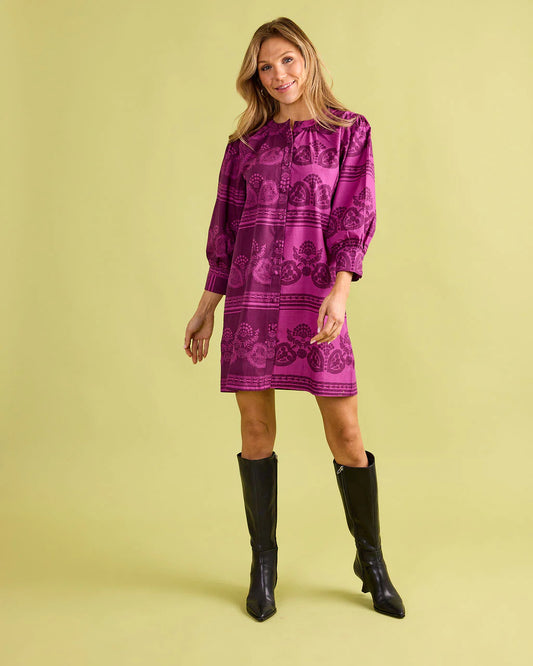 Paloma Dress - Garden Motif